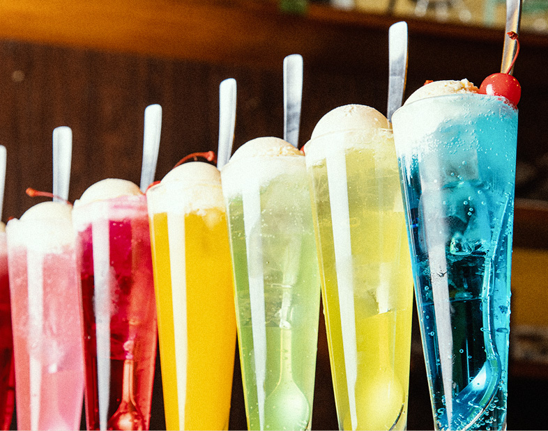 レインボーフロート